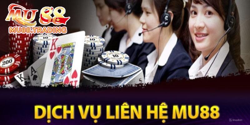 Người chơi khi gặp sự cố có thể liên hệ MU88