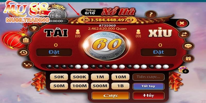 Chú ý chọn thời điểm chơi Slot Tài Xỉu tại Mu88