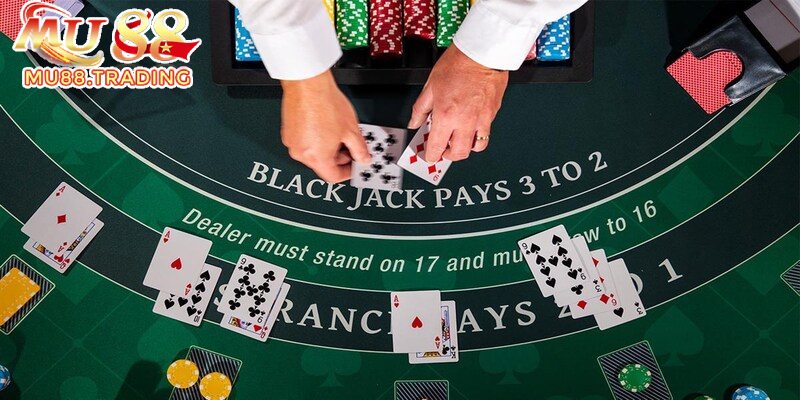 Game Blackjack có cách gia nhập khá dễ trong Mu88